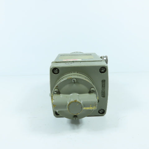 ITT Fluid Tech GT46CD2485 Conflow Transducer 24VDC 20 Sec Output: 3-27PSI