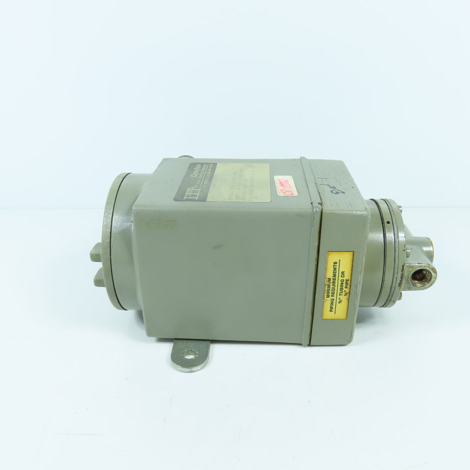 ITT Fluid Tech GT46CD2485 Conflow Transducer 24VDC 20 Sec Output: 3-27PSI