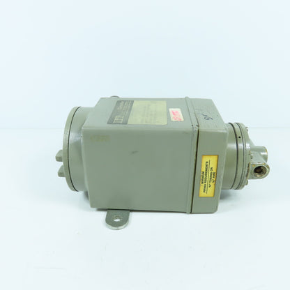 ITT Fluid Tech GT46CD2485 Conflow Transducer 24VDC 20 Sec Output: 3-27PSI