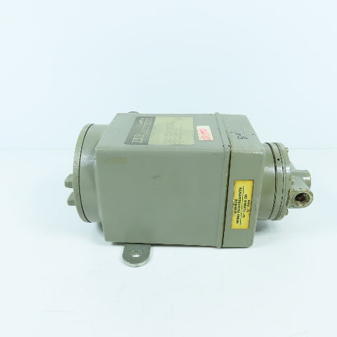 ITT Fluid Tech GT46CD2485 Conflow Transducer 24VDC 20 Sec Output: 3-27PSI