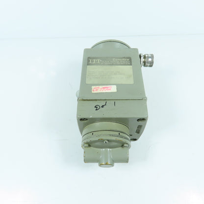 ITT Fluid Tech GT46CD2485 Conflow Transducer 24VDC 20 Sec Output: 3-27PSI