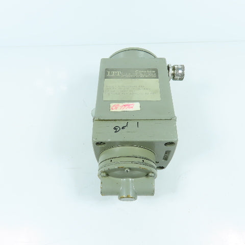 ITT Fluid Tech GT46CD2485 Conflow Transducer 24VDC 20 Sec Output: 3-27PSI