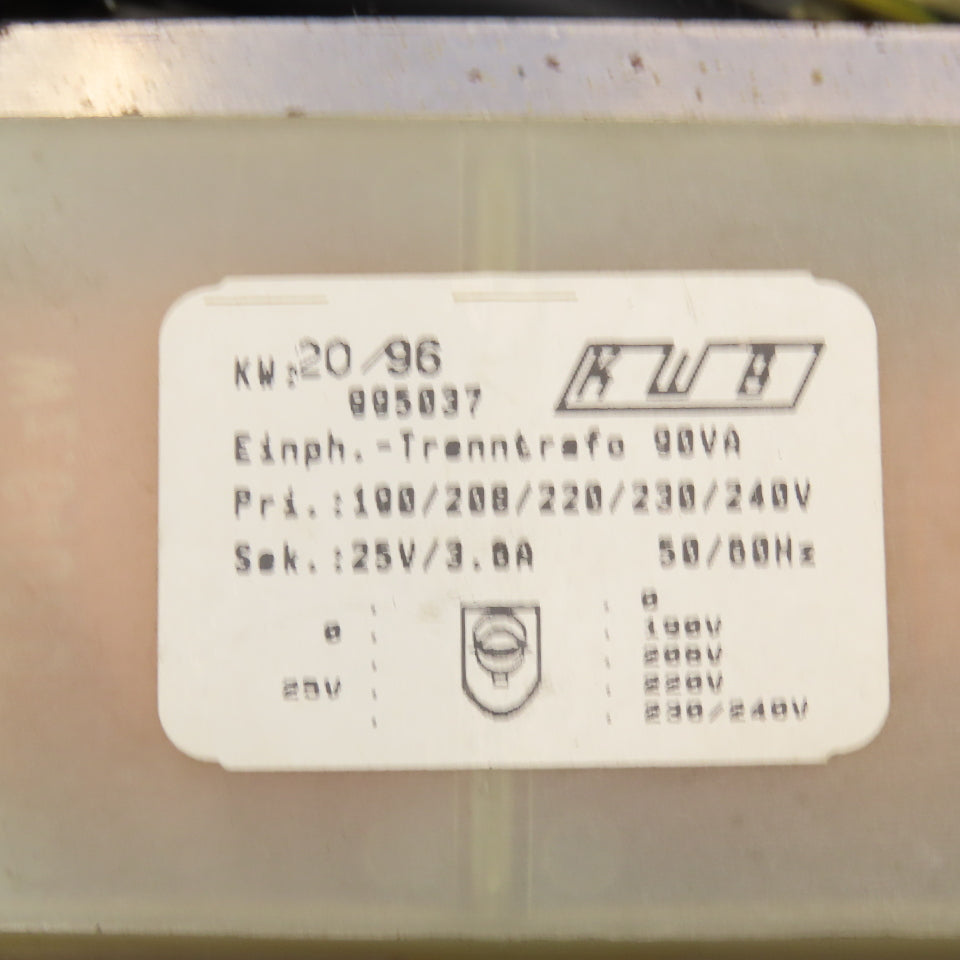 Quick Rotan Model 65153 190-240V 50/60Hz Primary 24VAC Sec. Enclosed Transformer