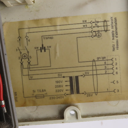 Quick Rotan Model 65153 190-240V 50/60Hz Primary 24VAC Sec. Enclosed Transformer
