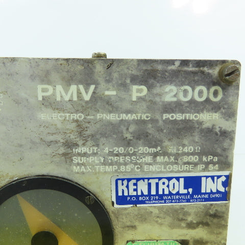 ESPE PMV-P 2000 800kPa Electro-Pneumatic Valve Positioner Indicator 4-20mA
