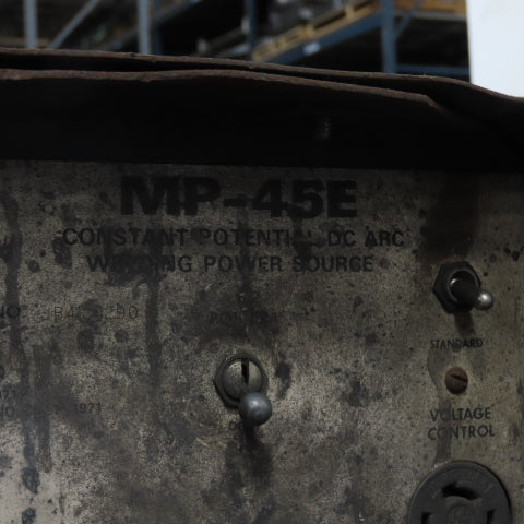 Miller MP-45E Constant Potential DC Ark Welding Power Source 230/460V 450A 38V