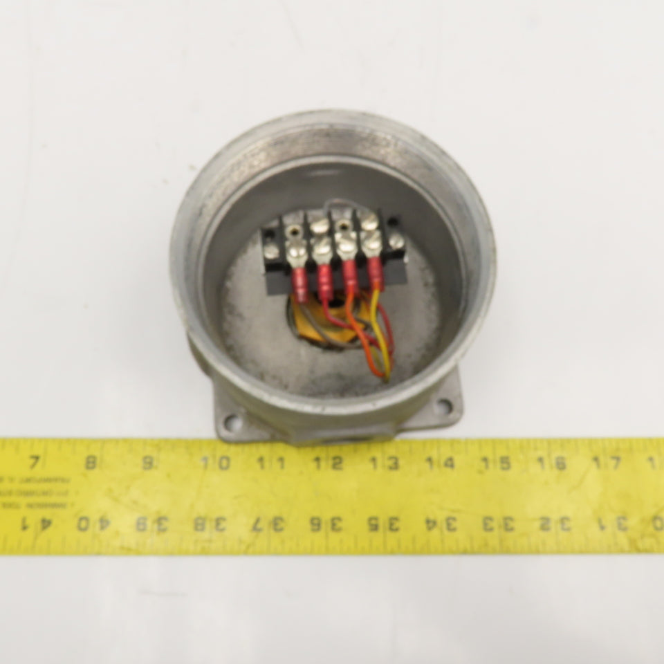 Adalet XJS Explosion Proof Outlet Box W/ B3SNR090 Sensor