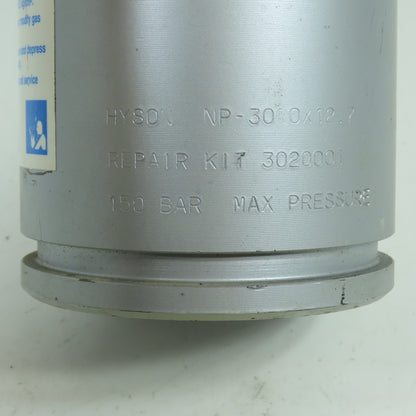 Hyson NP-3000 X 12.7 Nitrogen Gas Spring 150 Bar 0.5" Stroke