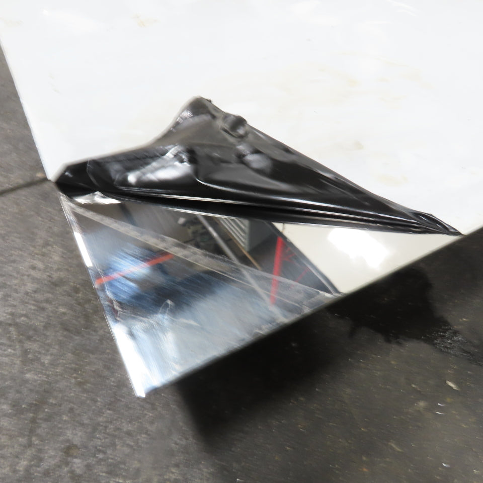 120" x 48" 304 Stainless Steel Sheet 11 Guage 0.125" Mirror Finish