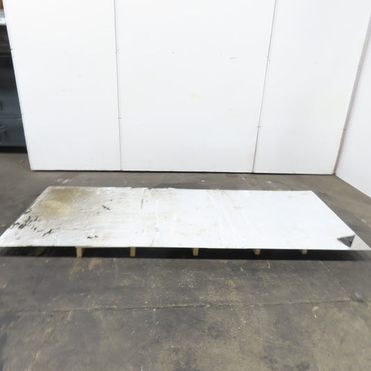 120" x 48" 304 Stainless Steel Sheet 11 Guage 0.125" Mirror Finish