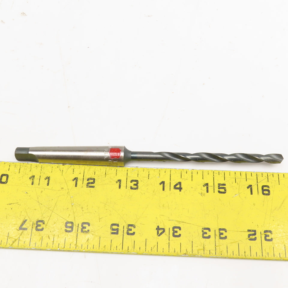 The Standard Tool Co. No 550 Red Shield Vintage 15/64" No 1 Tapered Shank Drill