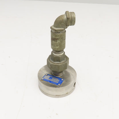 Flowdata EC02-19-2 Flow Meter 3GPM 125°F Stainless Steel 1/4" NPT