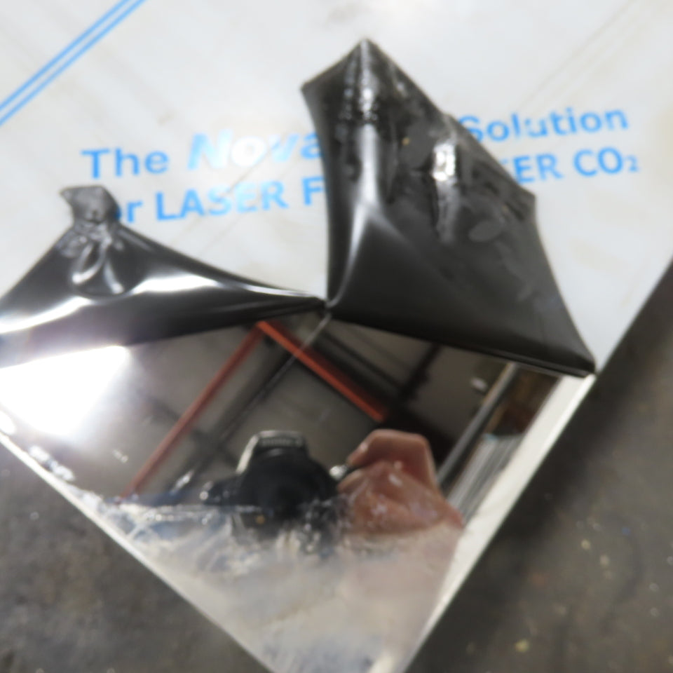 120" x 48" 304 Stainless Steel Sheet 14 Guage 0.078" Mirror Finish