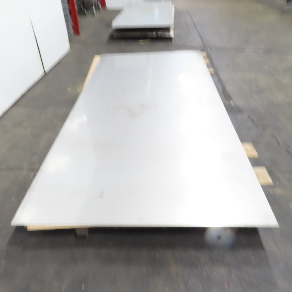 120" x 60" 304 Stainless Steel Sheet 12 Guage 0.105"