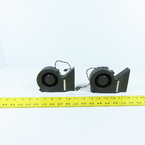 Datech DB13733-12VHBPA 12V DC 4-Wire Brushless Blower Server Fan Lot Of 2