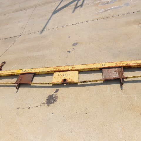 24' Long 2-Point Steel Lifting Material Handling Beam 1000LB Capacity