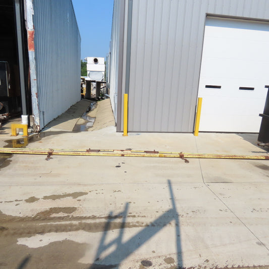 24' Long 2-Point Steel Lifting Material Handling Beam 1000LB Capacity