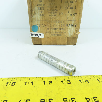 Kearney 30009 5/8 Or B6 Die Triplex Neutral Splicing Sleeves 4-7 STR Lot Of 90