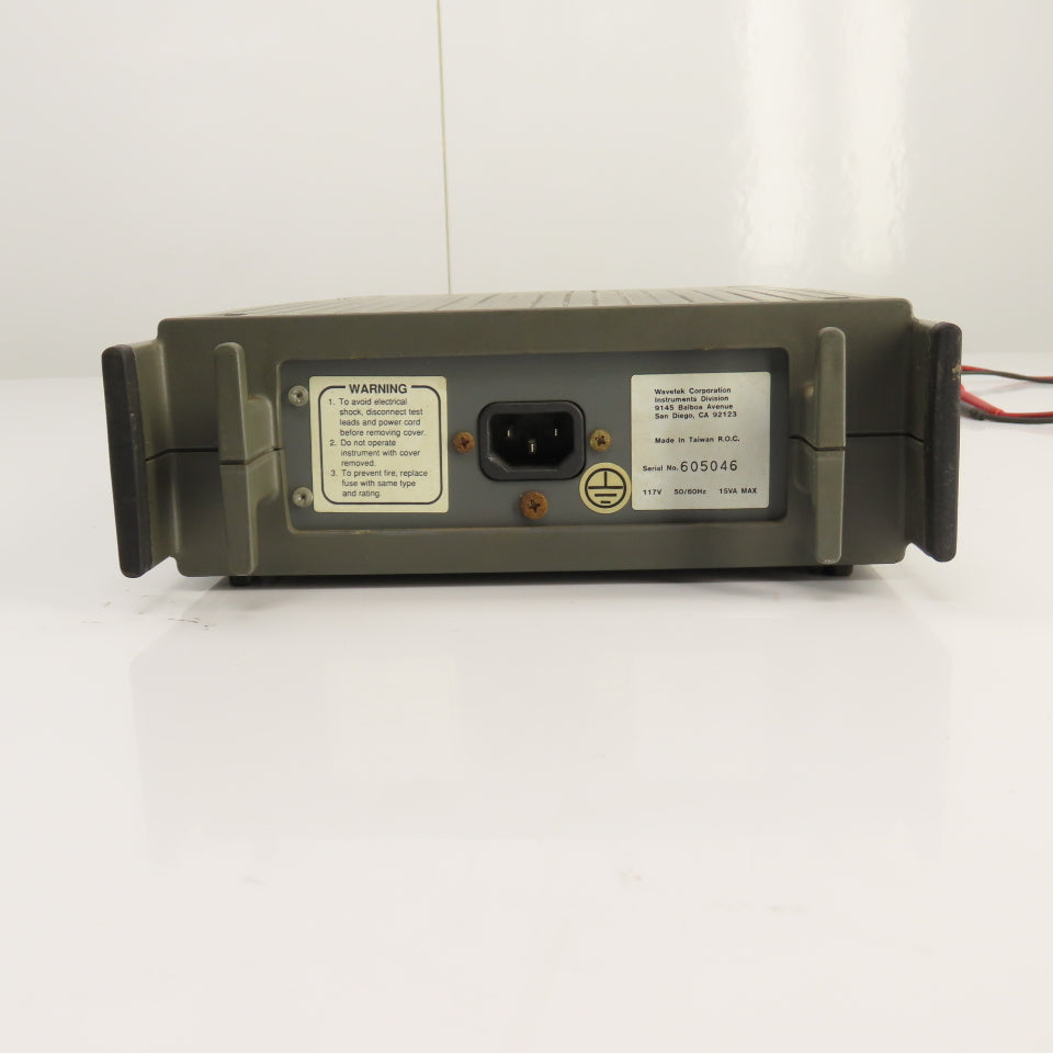 Wavetek BDM40 115V Digital Bench Multimeter (Powers Up)