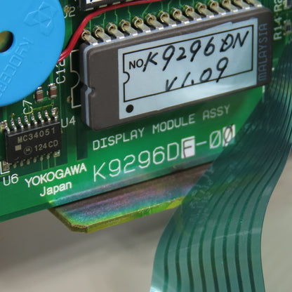 Yokogawa AV8C Zirconia Oxygen Averaging Converter K9296DF-00