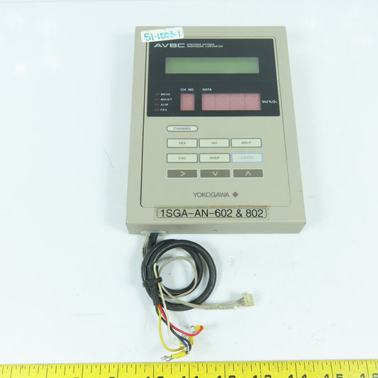 Yokogawa AV8C Zirconia Oxygen Averaging Converter K9296DF-00