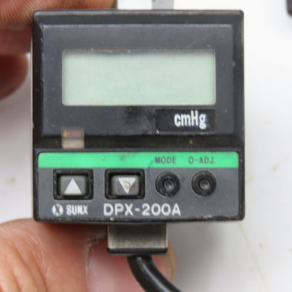Sunx DPX-200A Digital Pressure Transducer 12-24VDC
