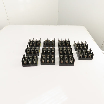 Buss J60030-3COR 3-Pole 30A 600V Fuse Holder For Class "J" Fuses Lot Of 11