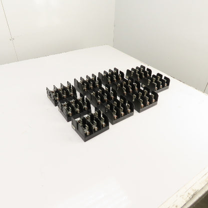 Buss J60030-3COR 3-Pole 30A 600V Fuse Holder For Class "J" Fuses Lot Of 11