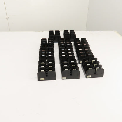 Buss J60030-3COR 3-Pole 30A 600V Fuse Holder For Class "J" Fuses Lot Of 11