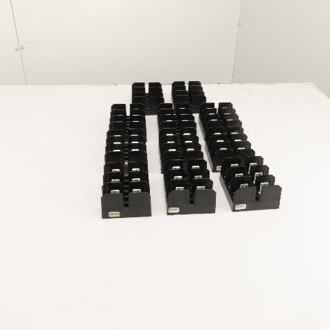Buss J60030-3COR 3-Pole 30A 600V Fuse Holder For Class "J" Fuses Lot Of 11
