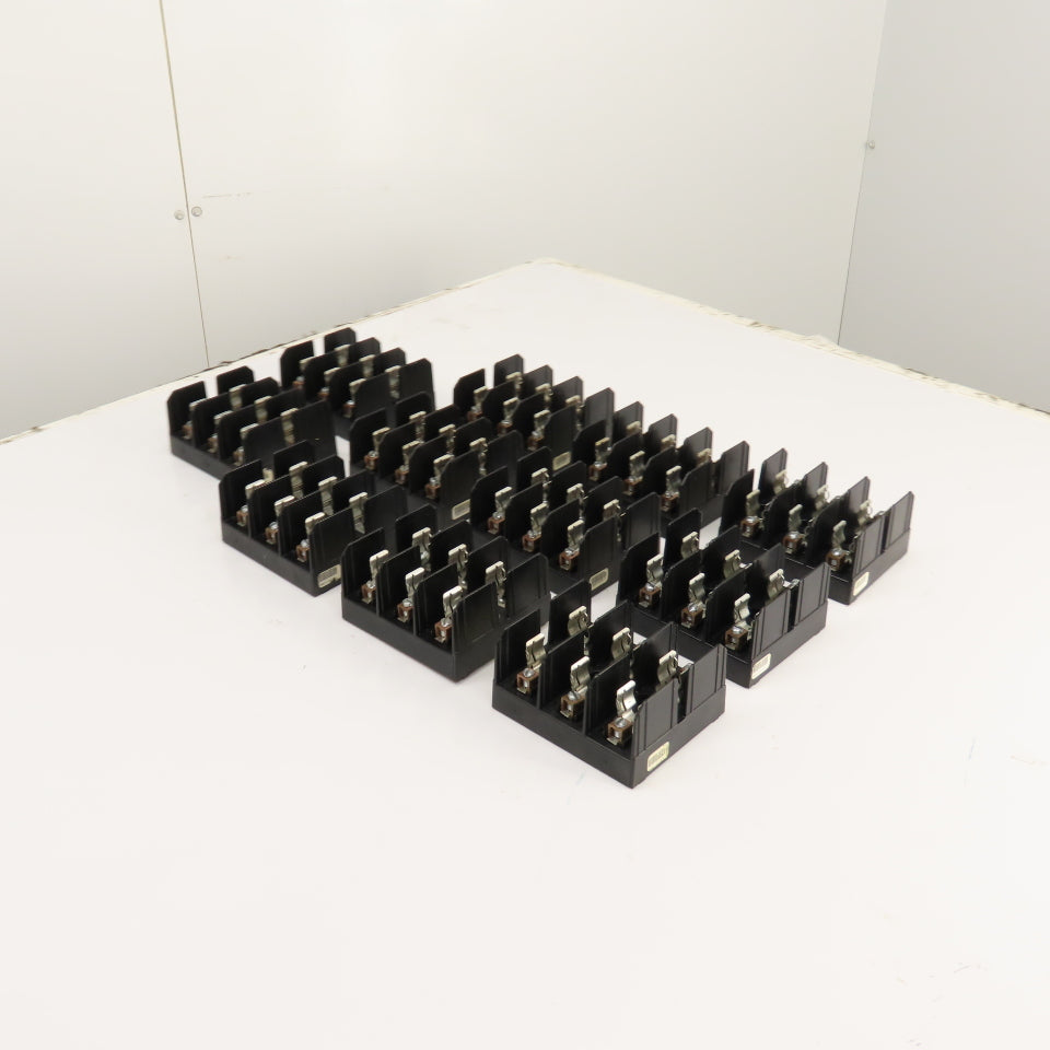 Buss J60030-3COR 3-Pole 30A 600V Fuse Holder For Class "J" Fuses Lot Of 11