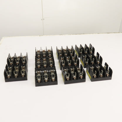 Buss J60030-3COR 3-Pole 30A 600V Fuse Holder For Class "J" Fuses Lot Of 11