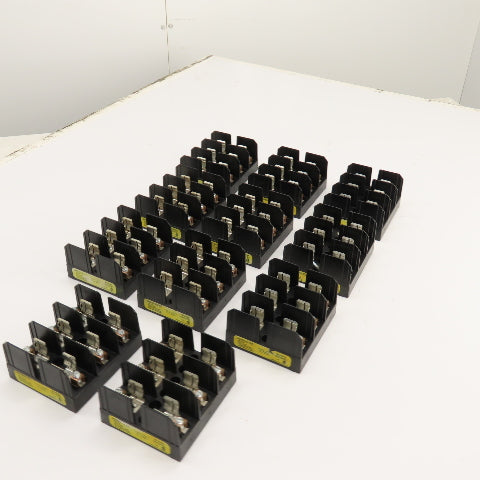 Buss J60030-3COR 3-Pole 30A 600V Fuse Holder For Class "J" Fuses Lot Of 11
