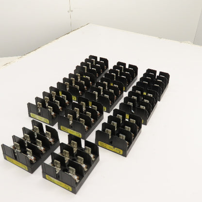 Buss J60030-3COR 3-Pole 30A 600V Fuse Holder For Class "J" Fuses Lot Of 11