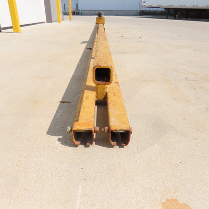30' Long Ceiling Mount Monorail Fall Protection System 1-Person 900LB Cap.