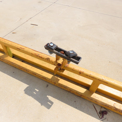 30' Long Ceiling Mount Monorail Fall Protection System 1-Person 900LB Cap.
