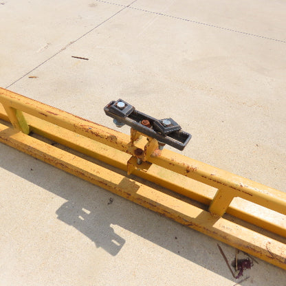30' Long Ceiling Mount Monorail Fall Protection System 1-Person 900LB Cap.