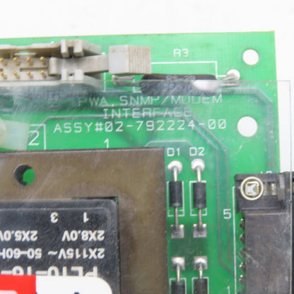 Liebert Emerson 02-792224-00 Modem Interface Circuit Board