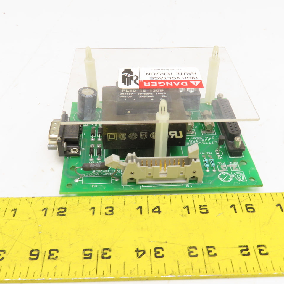 Liebert Emerson 02-792224-00 Modem Interface Circuit Board