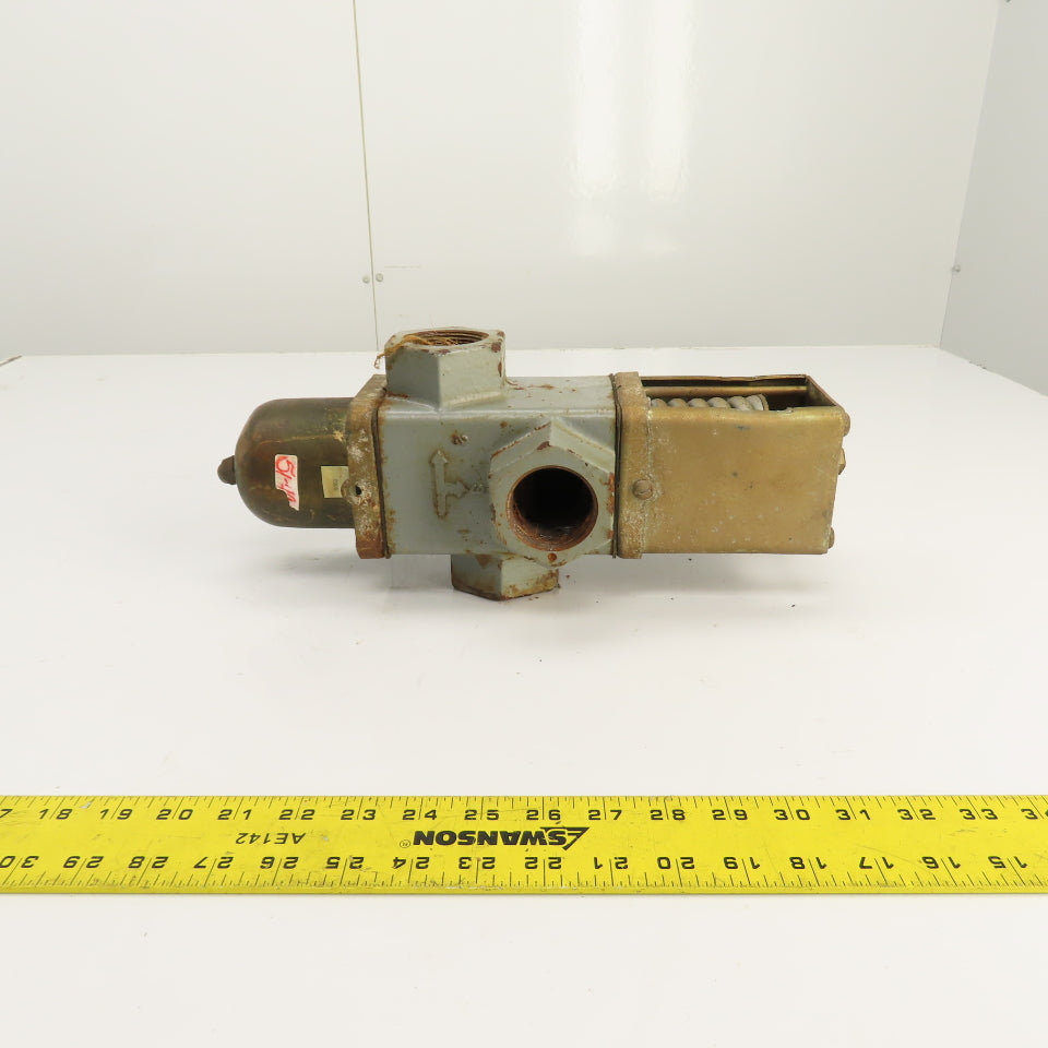 Johnson Controls V48AF-9300 3-Way 1-1/2" Pressure Regulating Valve 6-14 Bar