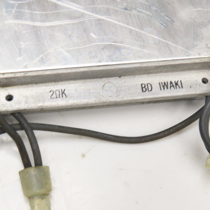 Iwaki 2 Ohm k Plate Resistor Assembly