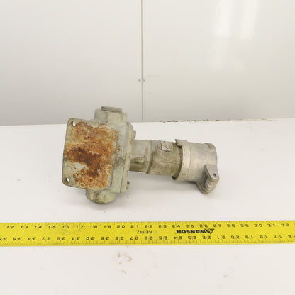 Crouse Hinds CES 4234 30/60A Hazardous Location Receptacle 3PH 3W 4-Pole 460V