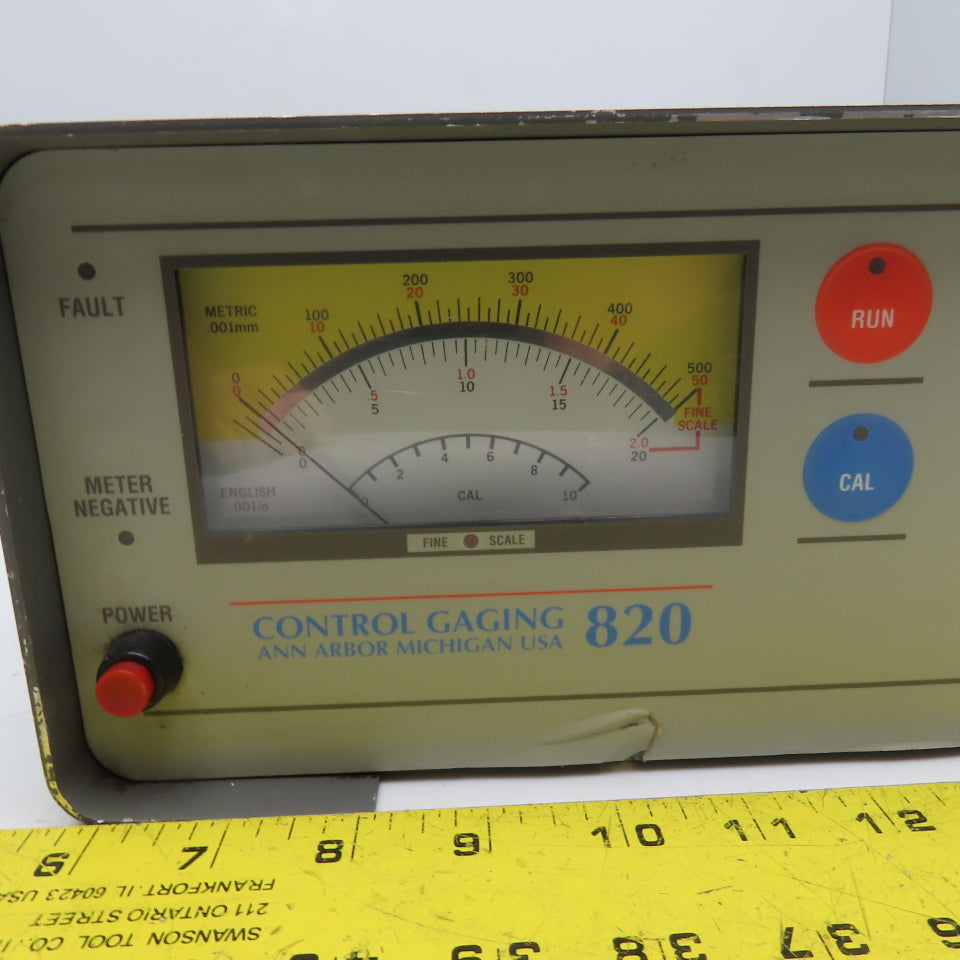Control Gaging 42170 Model 820 Analog Monitor
