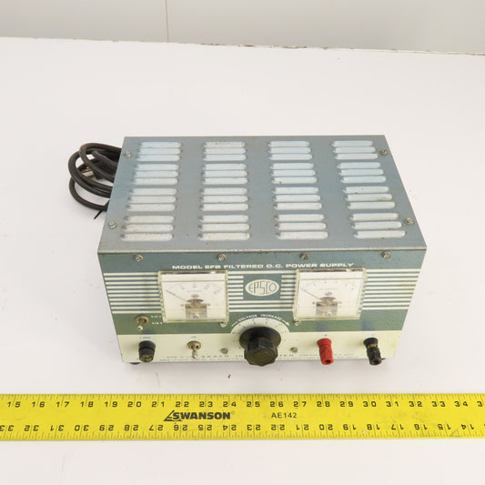 Epsco EFB 0-16VDC 8A Or 0-32VDC 4A Filtered DC Power Supply 115V Input