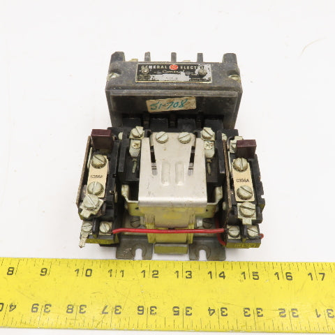General Electric 101JL CR7006C Size 1 Contactor 600V 7.5Hp Max 110V Coil