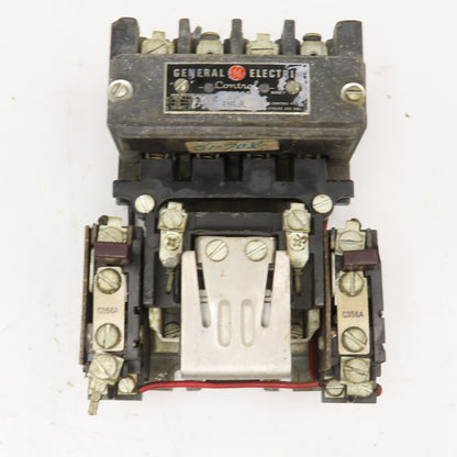 General Electric 101JL CR7006C Size 1 Contactor 600V 7.5Hp Max 110V Coil
