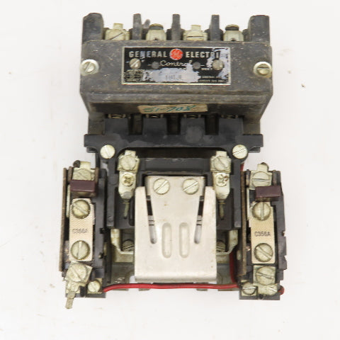 General Electric 101JL CR7006C Size 1 Contactor 600V 7.5Hp Max 110V Coil