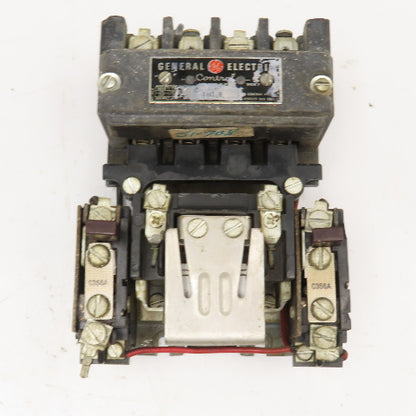 General Electric 101JL CR7006C Size 1 Contactor 600V 7.5Hp Max 110V Coil
