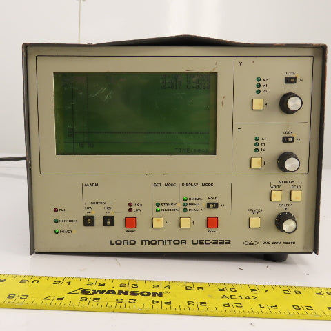 Sonics Cho-onpa UEC-222 Digital Load Monitor AC200V (Powers Up)