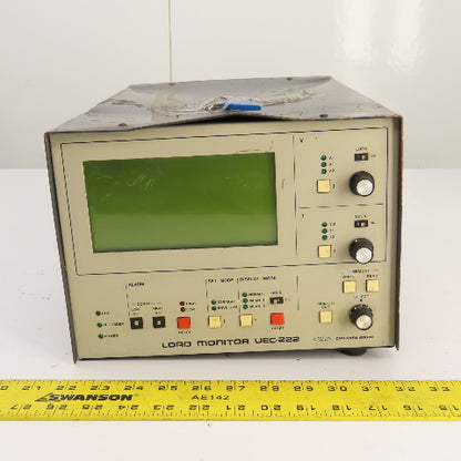 Sonics Cho-onpa UEC-222 Digital Load Monitor AC200V (Powers Up)